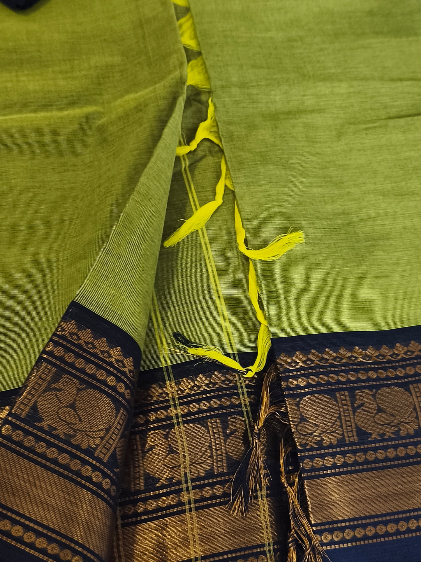 Pure Handloom kanchi cotton saree