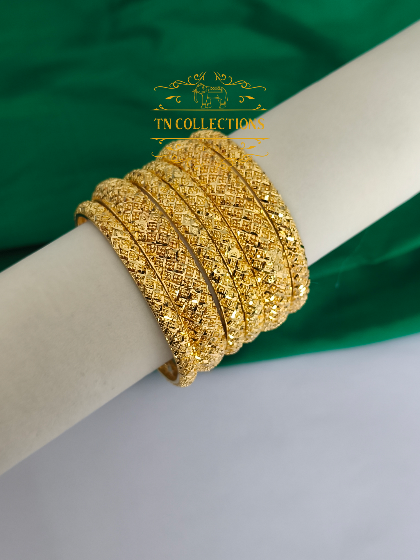 One gram gold plated Bangles Set