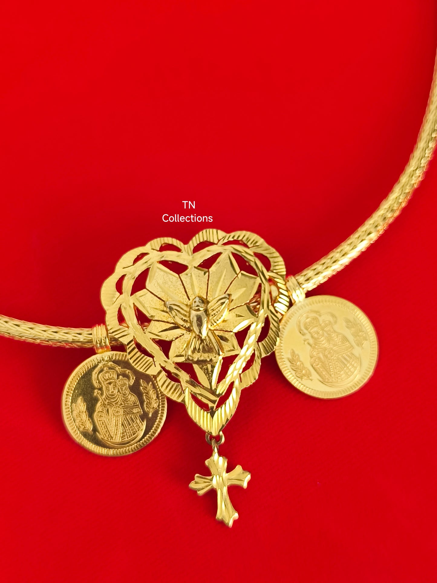 22ct Gold Plated Traditional Thalikodi