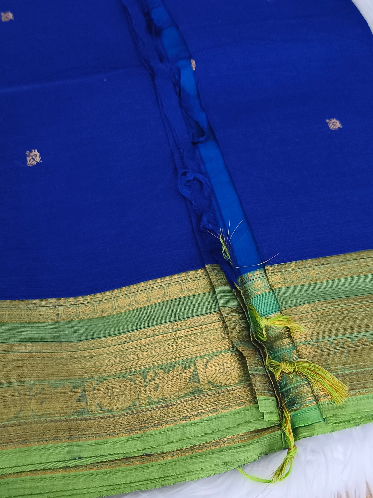 Pure handloom kanchi cotton saree