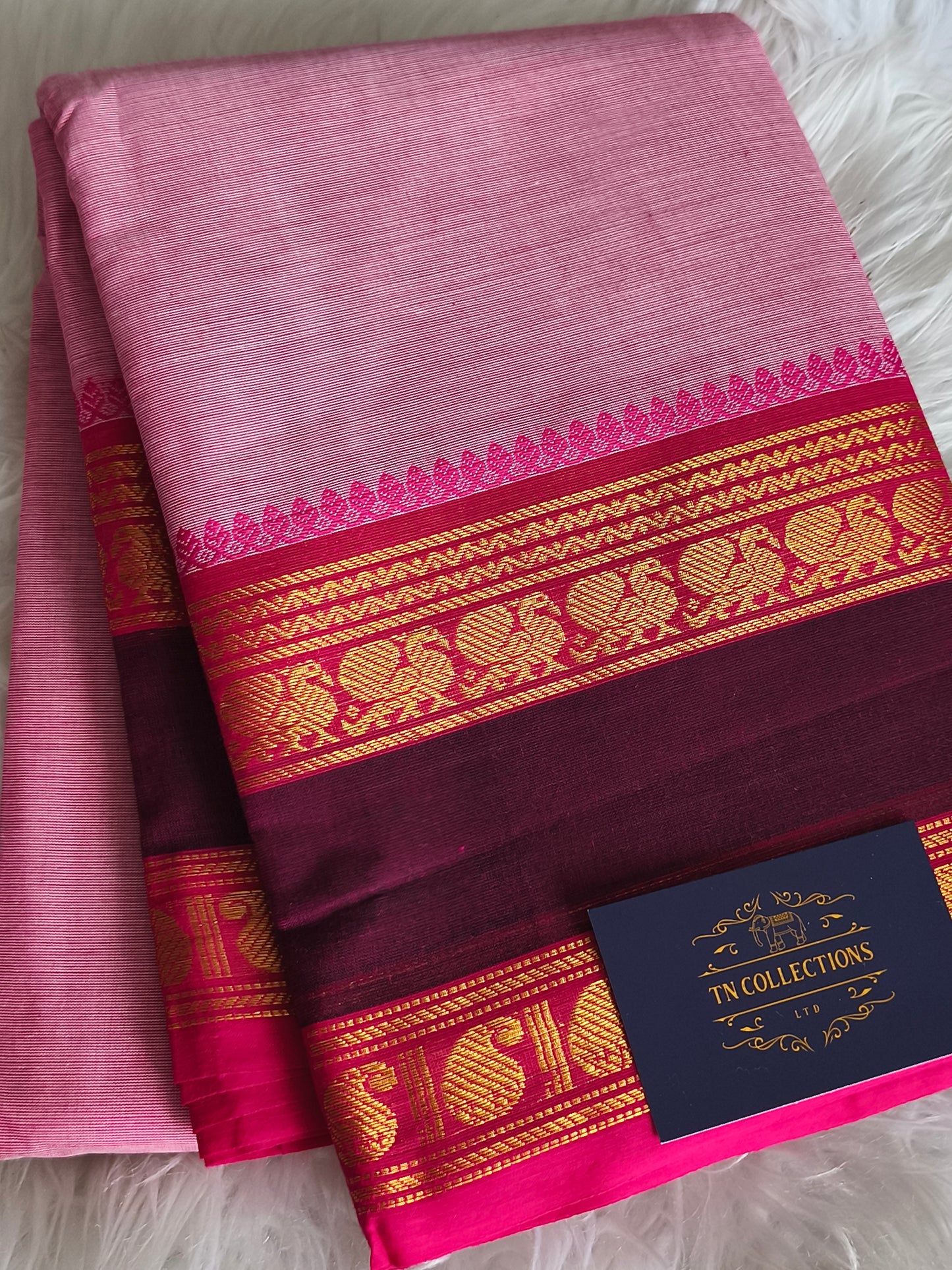 Pure kanchi Cotton Saree