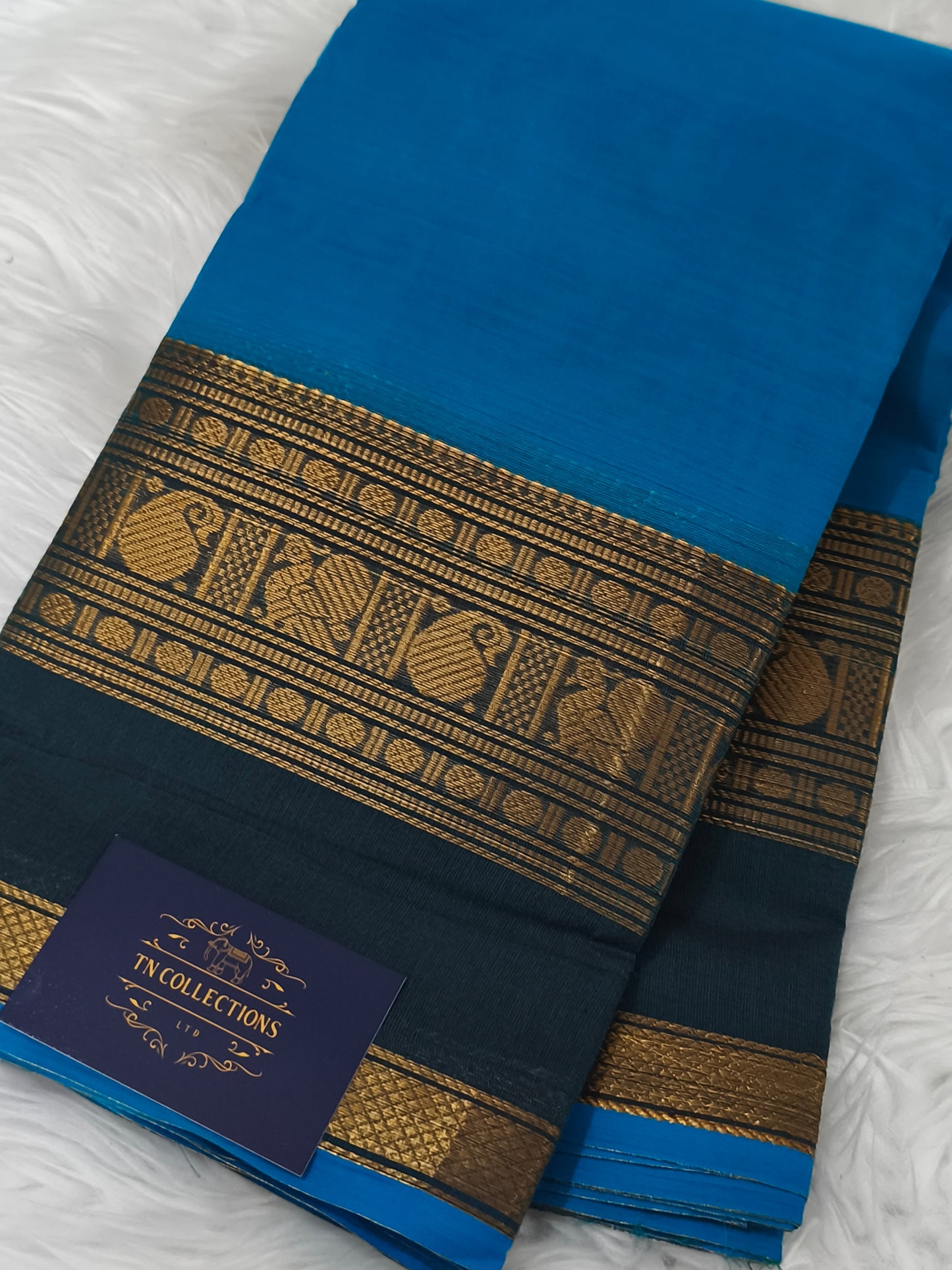 Pure handloom kanchi cotton saree