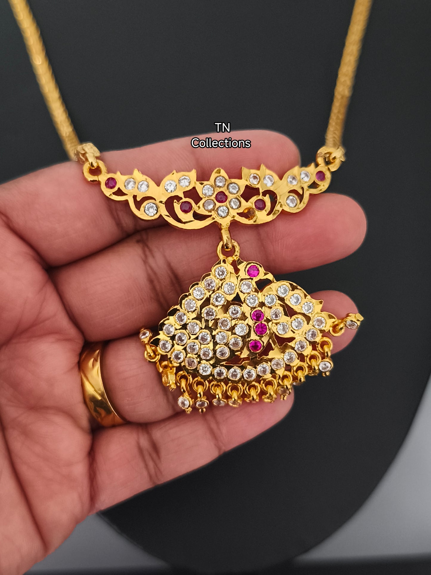 Micro gold plated Chain with Pendant