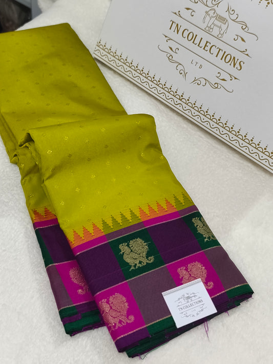 Premium kanchi korvai Soft silk
