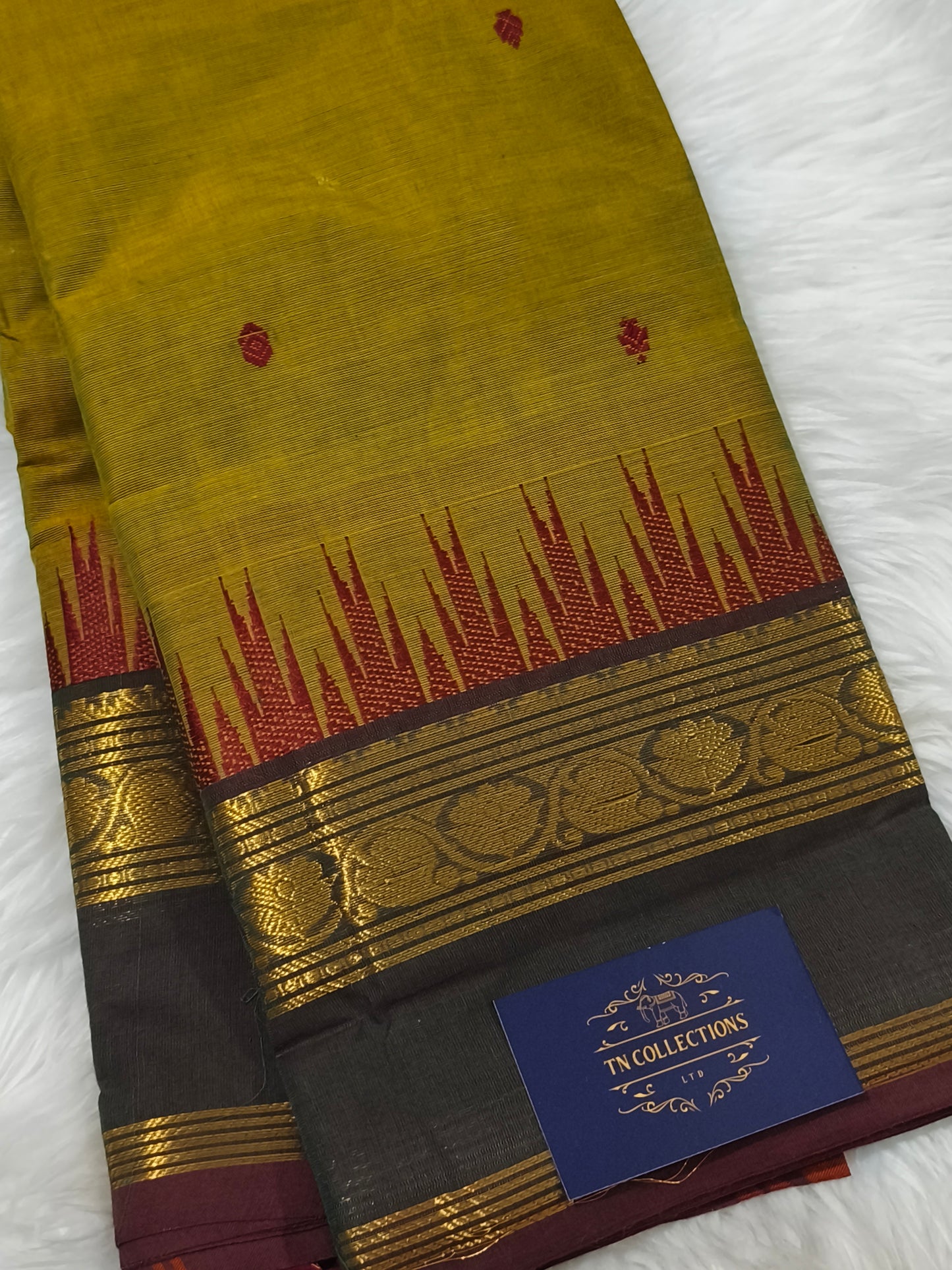 Pure Kanchi Cotton Saree