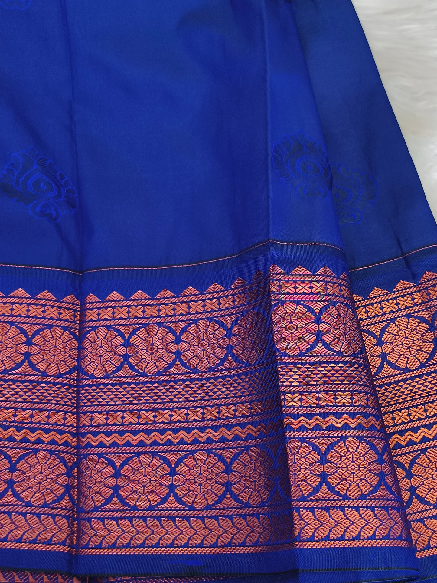 Premium Korvai Soft Silk Saree