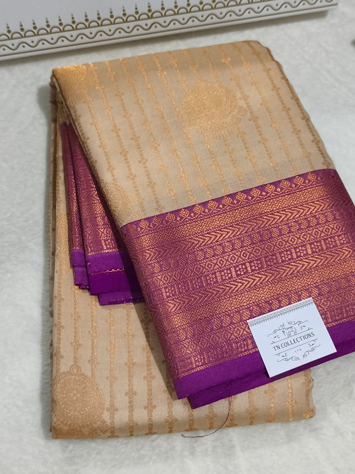 Kanchipuram Vairaoosi Soft Silk Saree