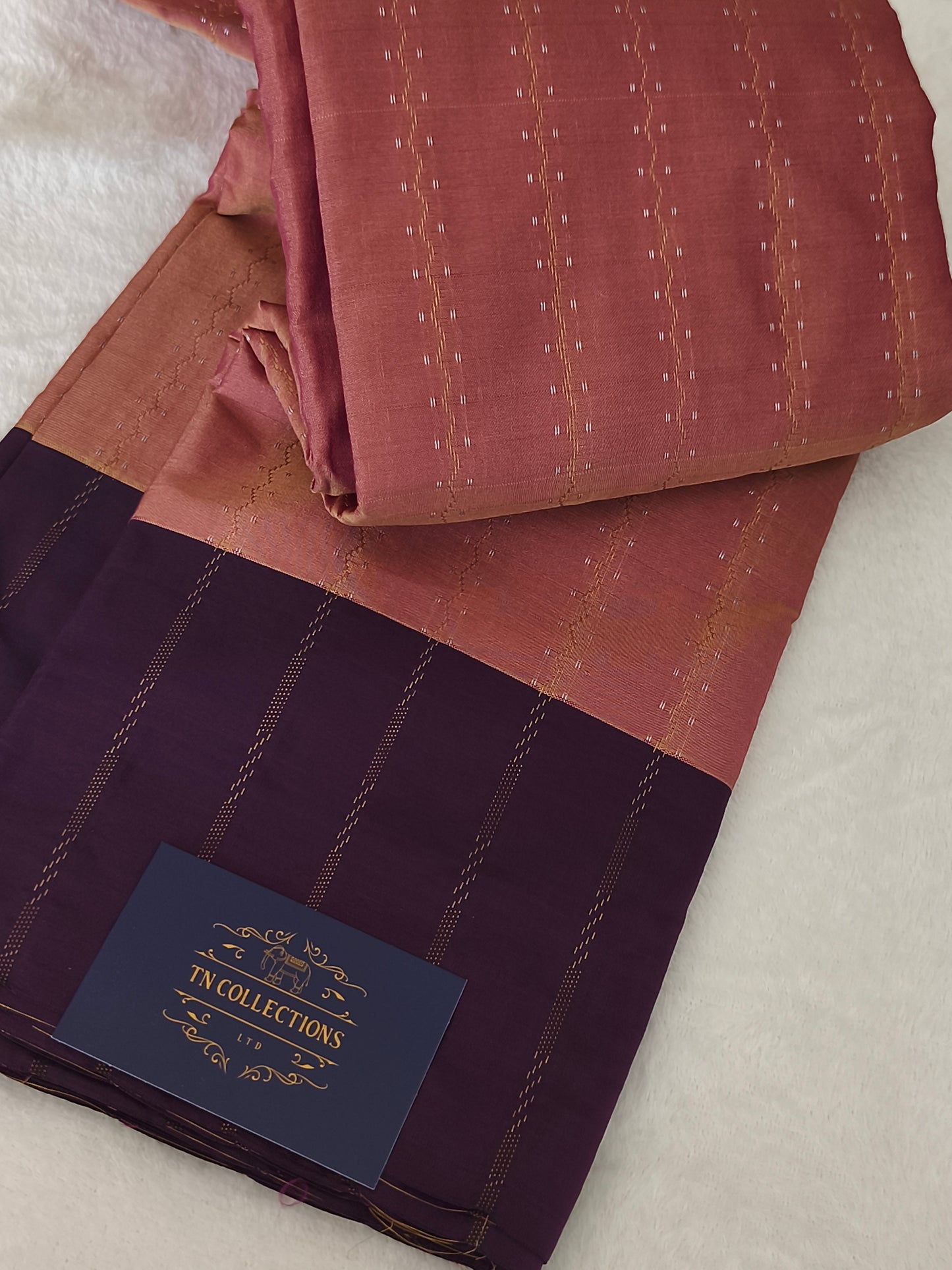 Elegant Dual shaded Soft silk saree