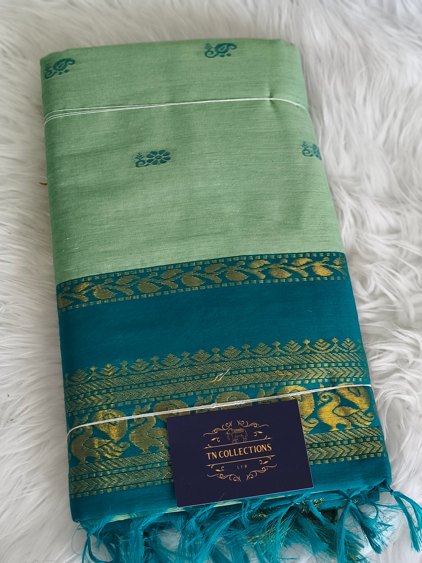 Kalyani Cotton Pattu Saree (Madisar 9 yards)