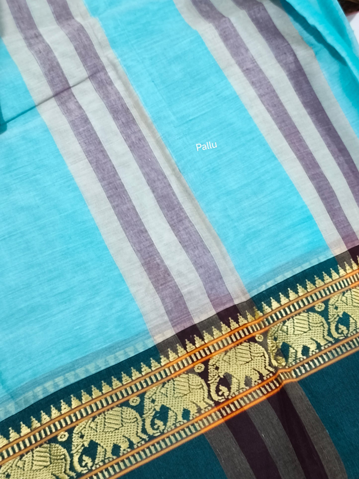 Pure Narayanped Mercerised Cotton Saree