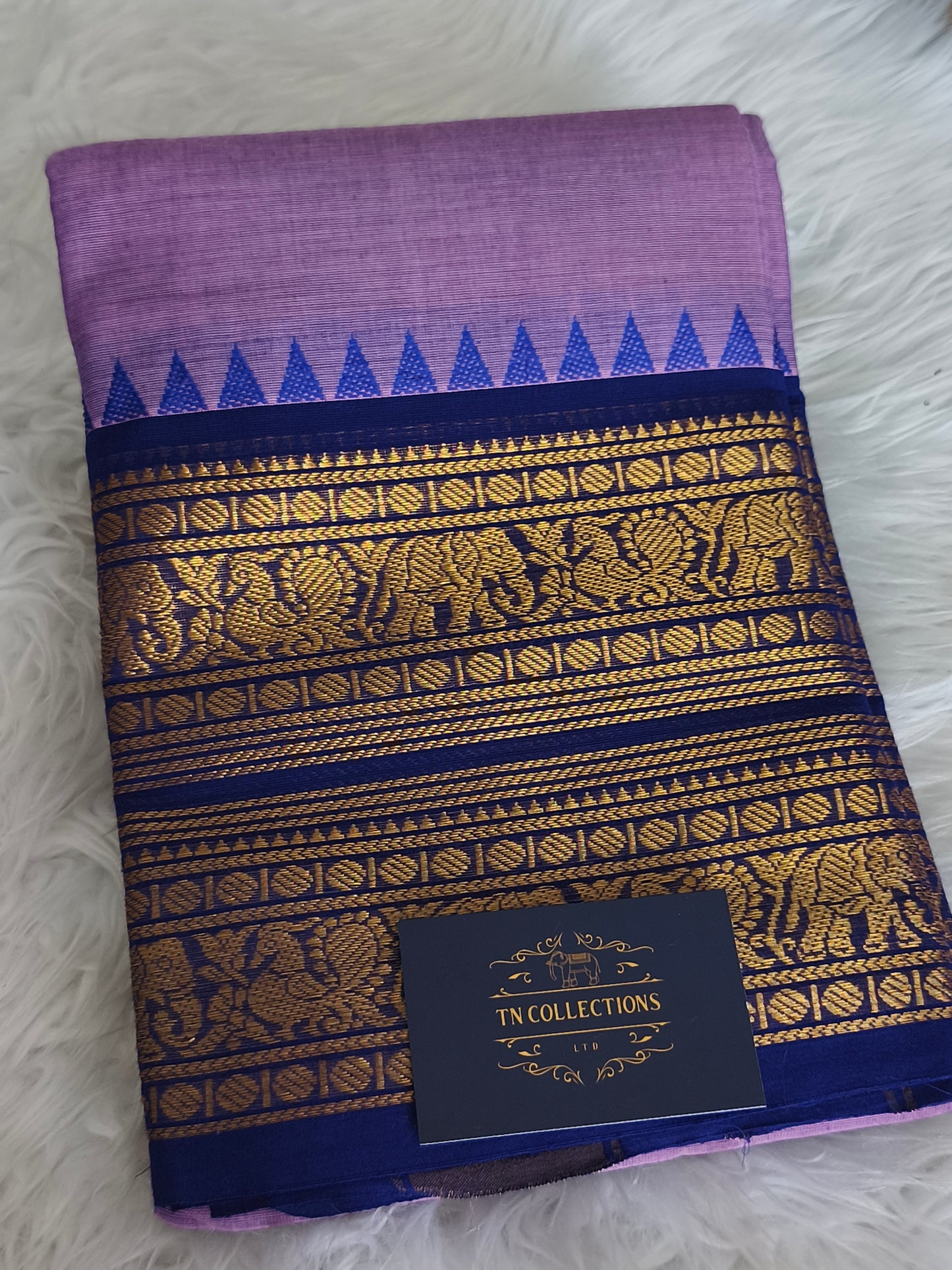 Pure Handloom Kanchi Cotton Saree