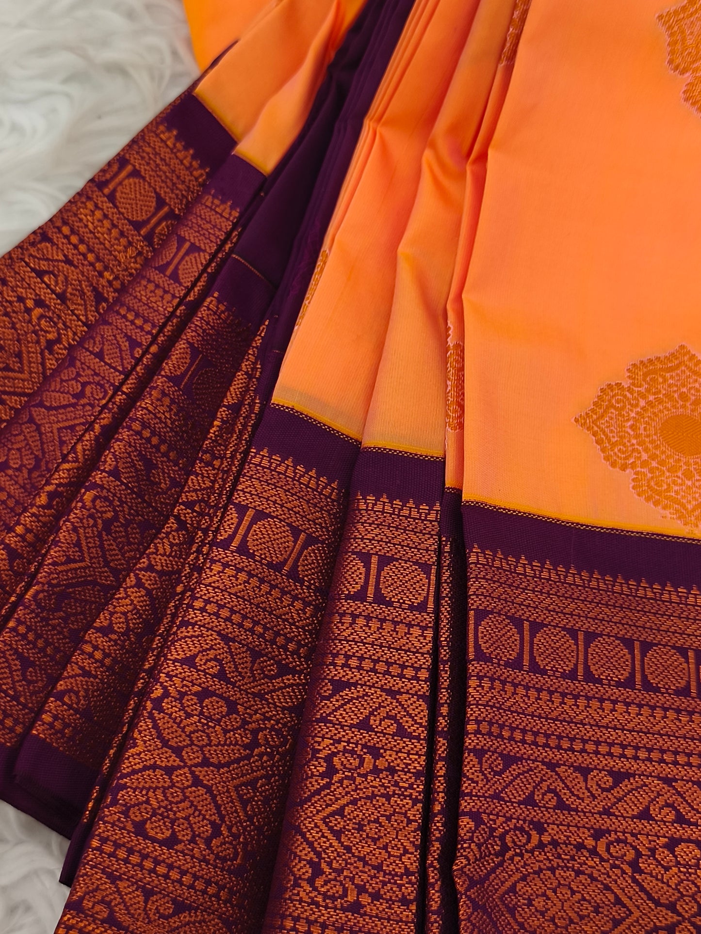 Premium Korvai Soft Silk Saree