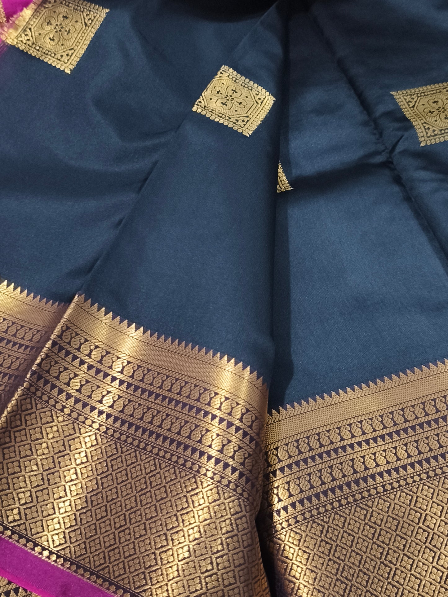 Luxury Semi Soft Silk Saree (Black)