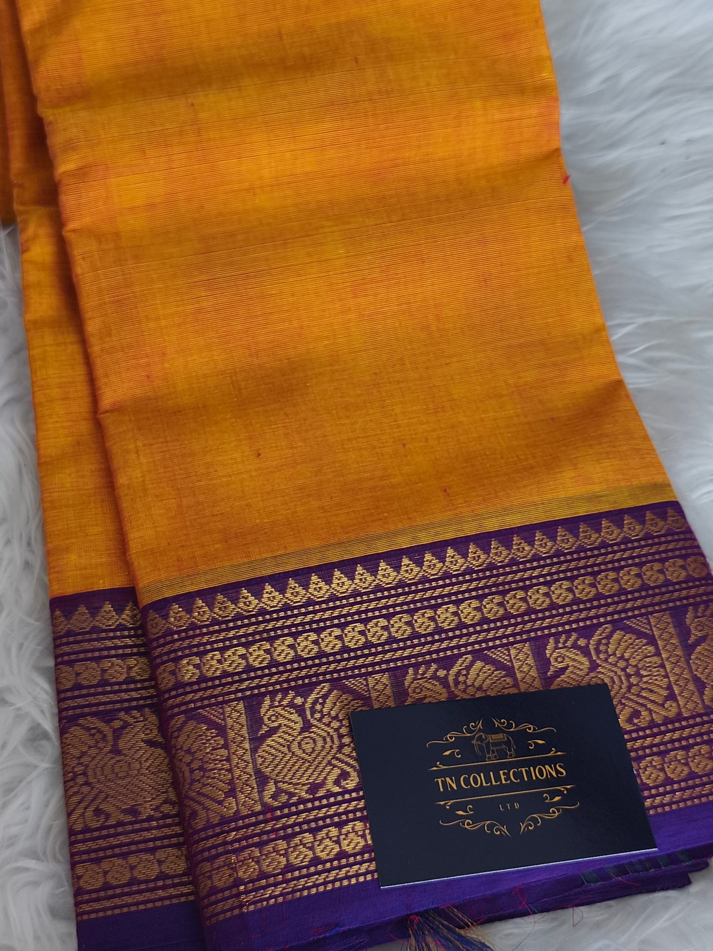 Pure Handloom Kanchi Cotton Saree