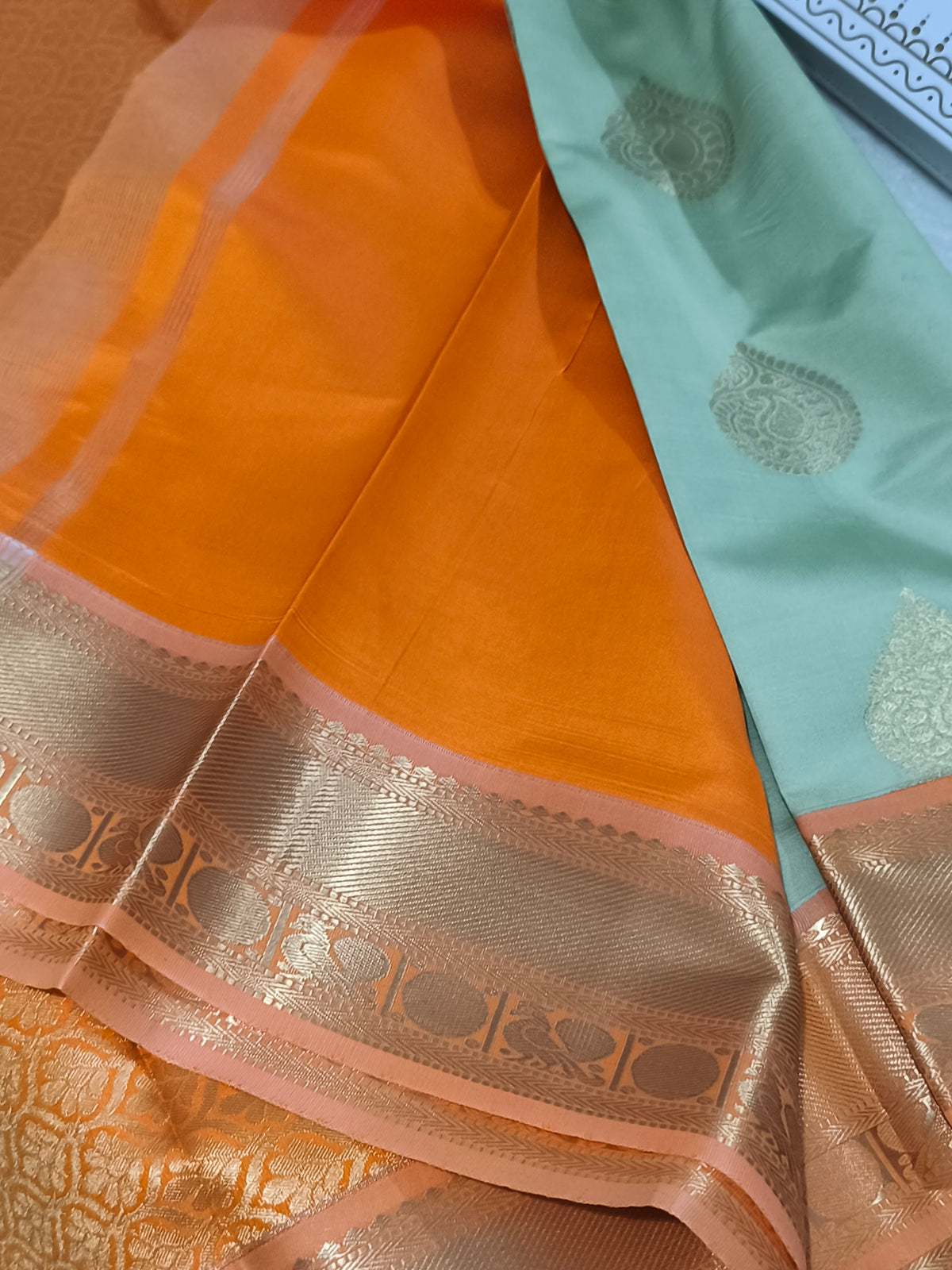 Premium kanchi semi silk saree