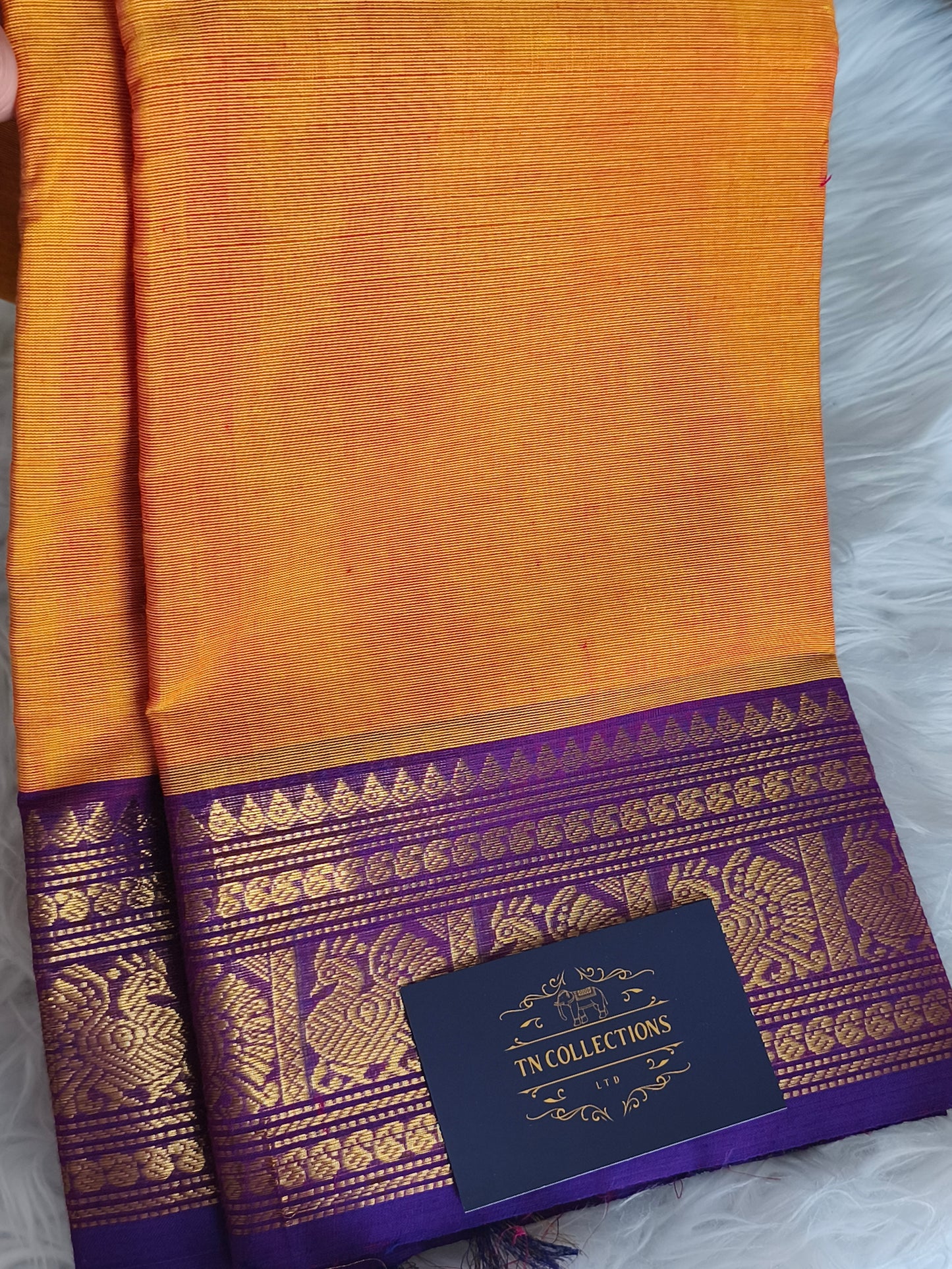 Pure Handloom Kanchi Cotton Saree