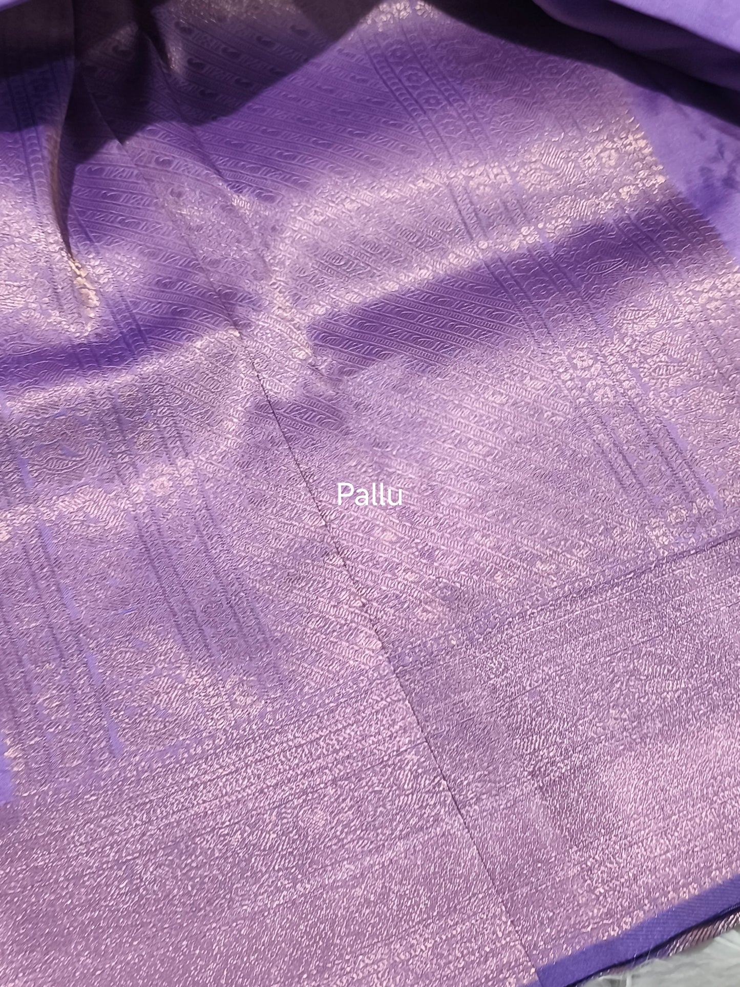 Lavender colour Kanchi Soft Silk Saree