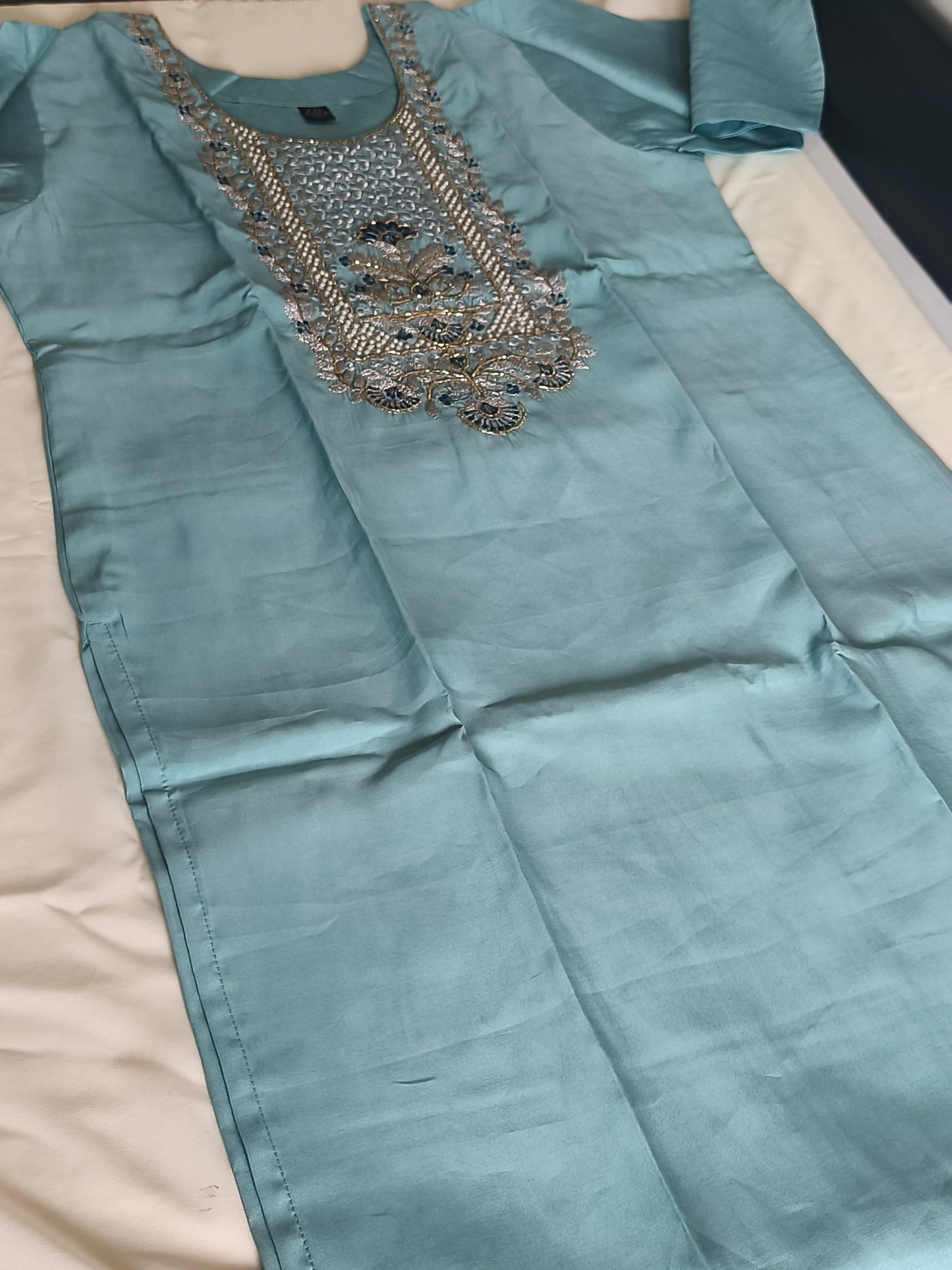 Light blue Readymade Shalwar
