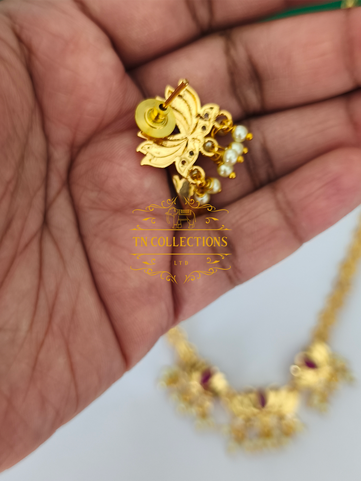 Micro Gold Impon Necklace Set