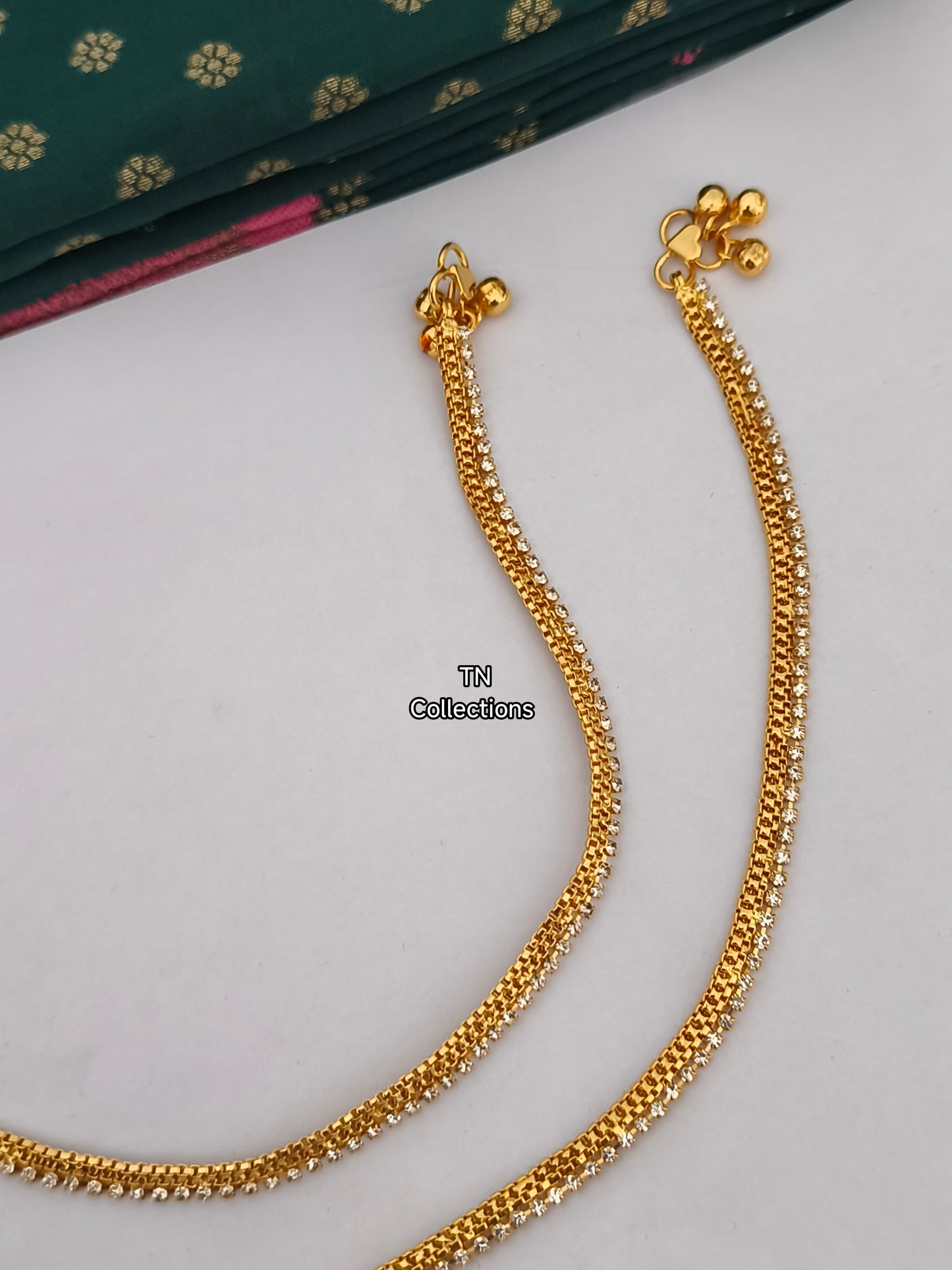Micro gold plated Anklets