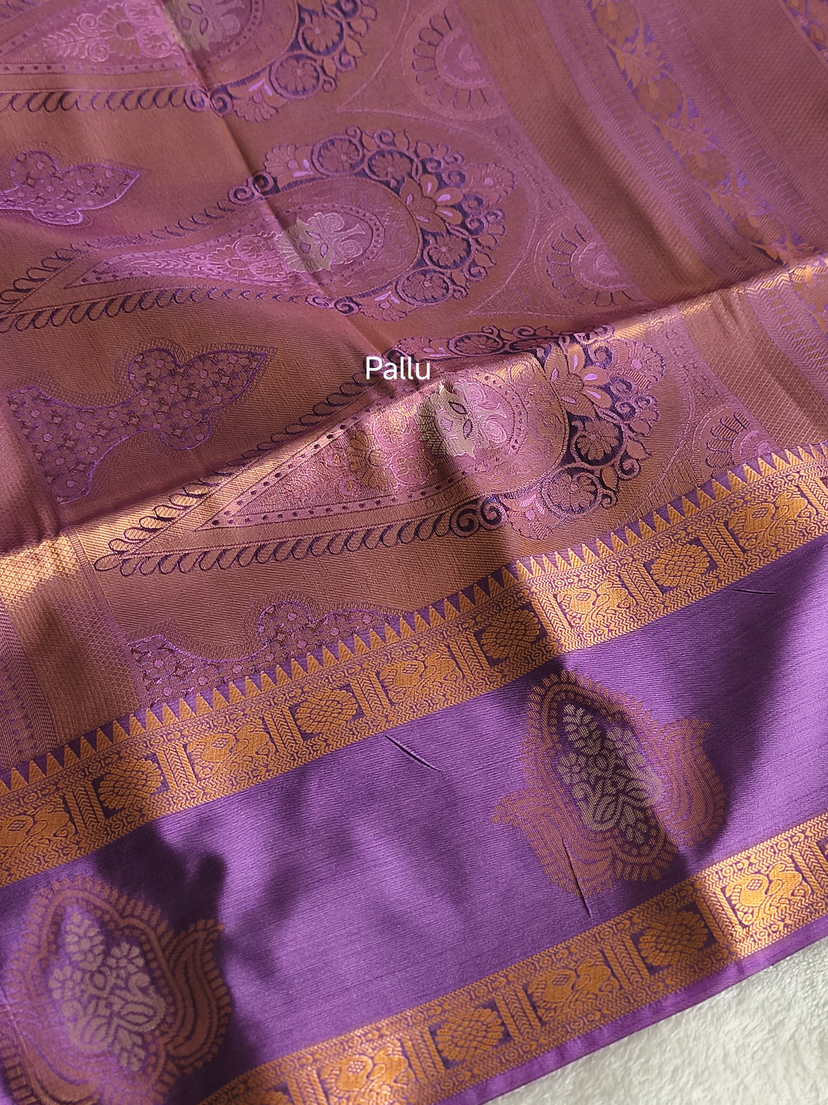 Premium kanchi Silk saree (Black)