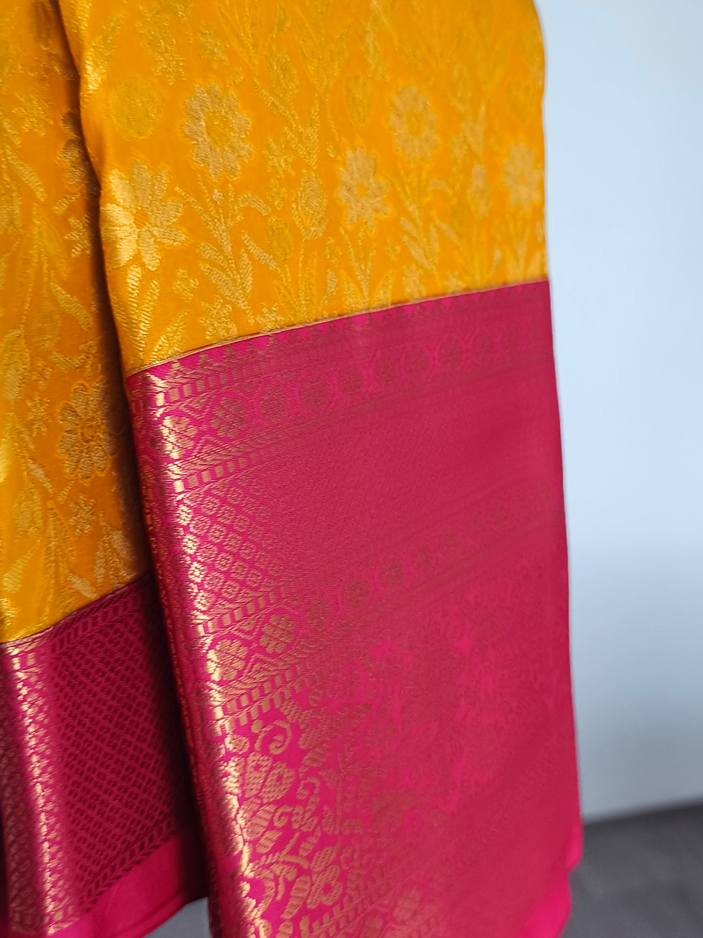 Traditional Colour Semi Kanchipuram Silk saree