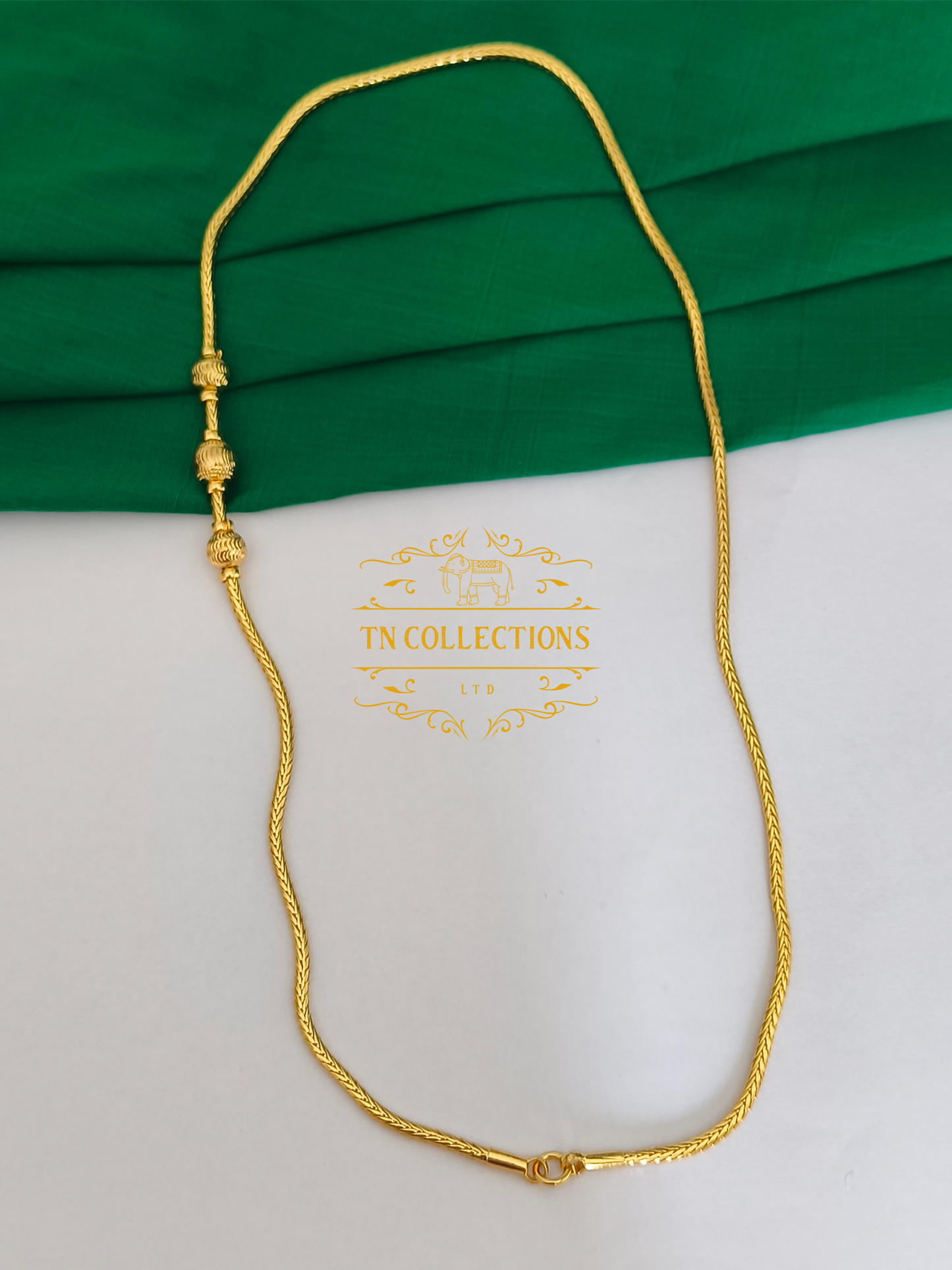 Micro Gold-Plated Traditional Mugappu Kodi
