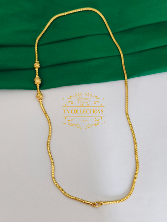 Micro Gold-Plated Traditional Mugappu Kodi