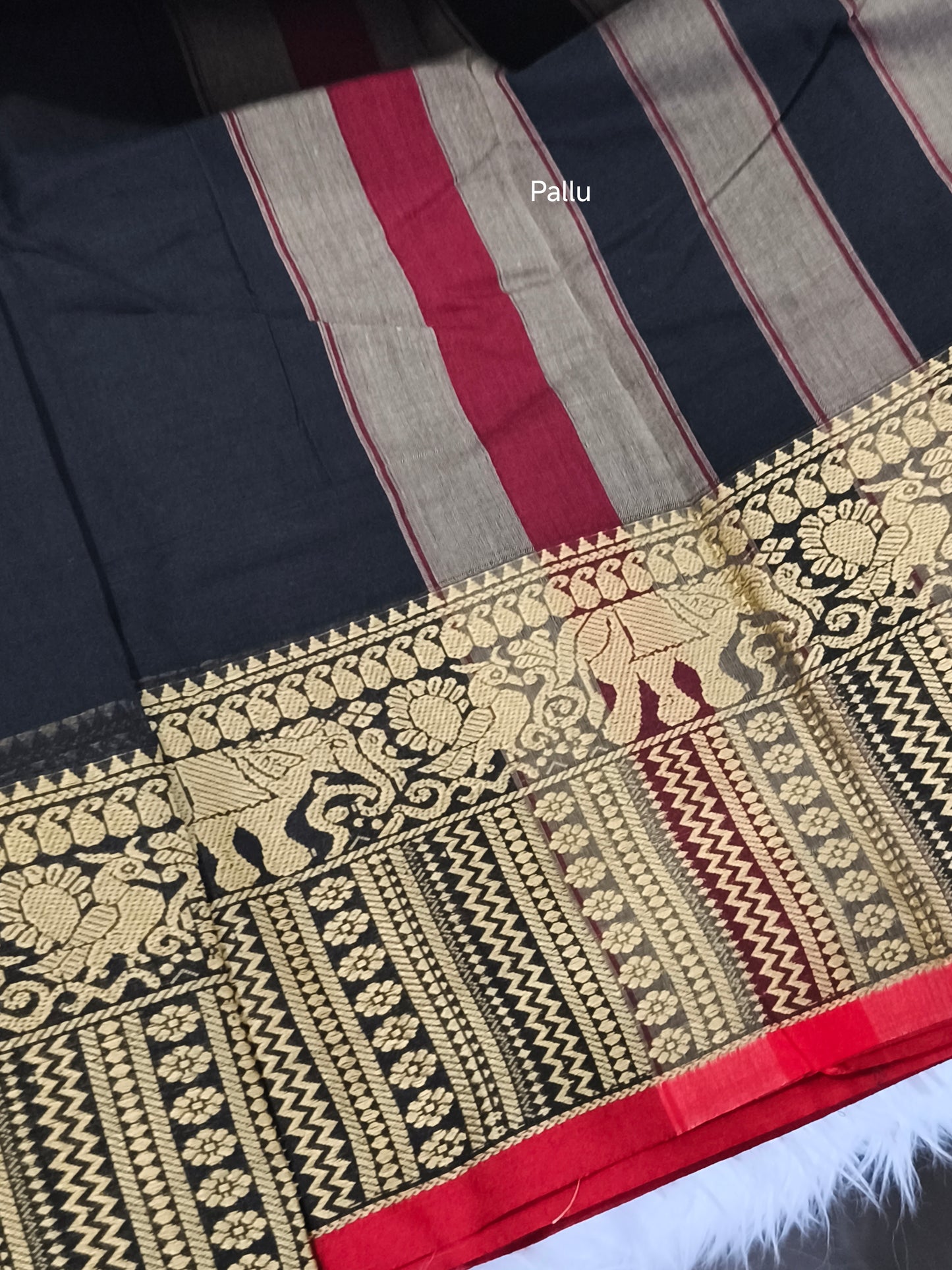 Pure Narayanped Mercerised Cotton Saree
