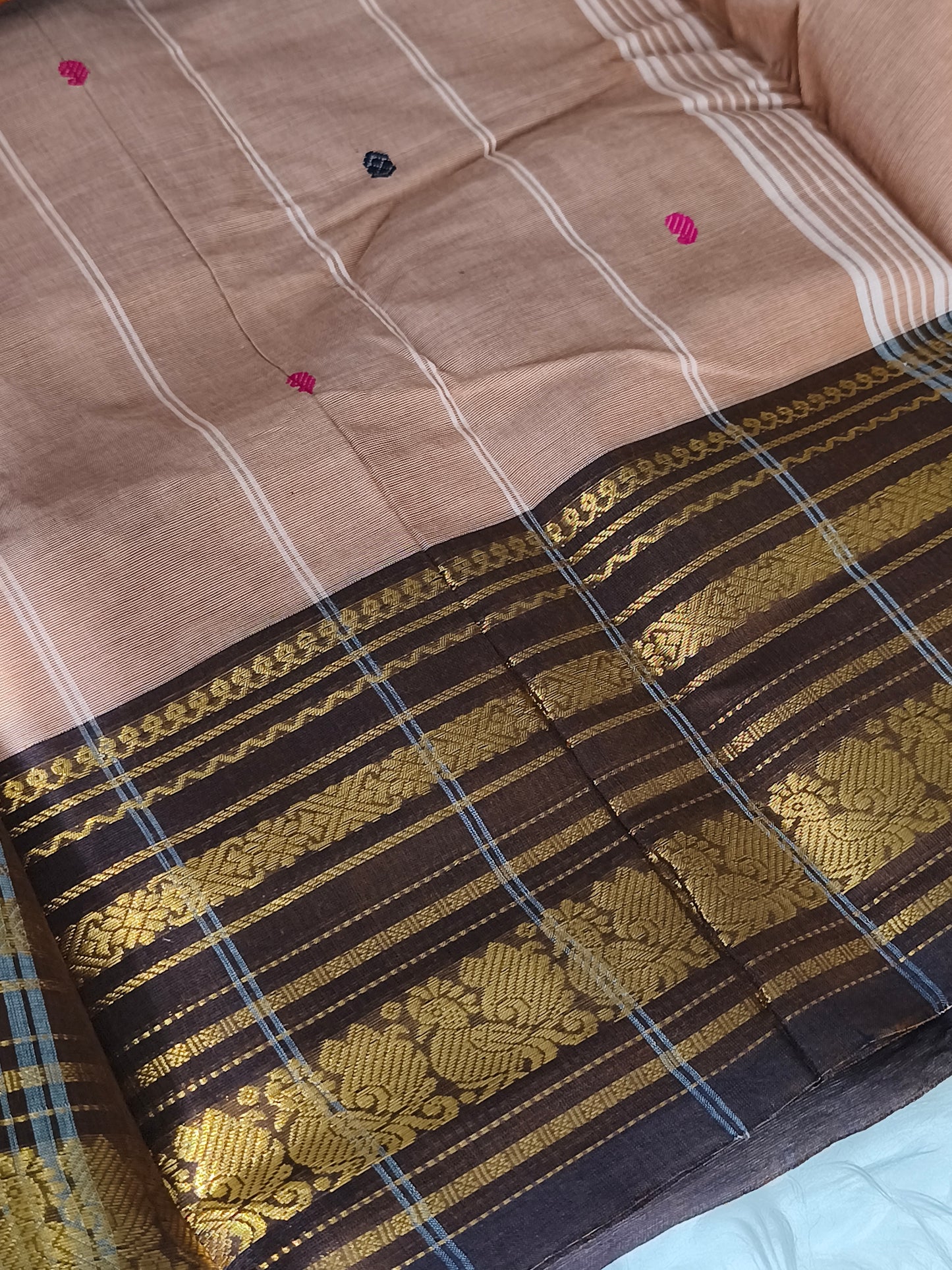 Pure Kanchi Cotton Saree