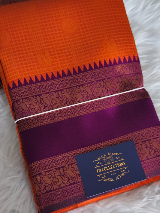 Kachi Semi silk saree