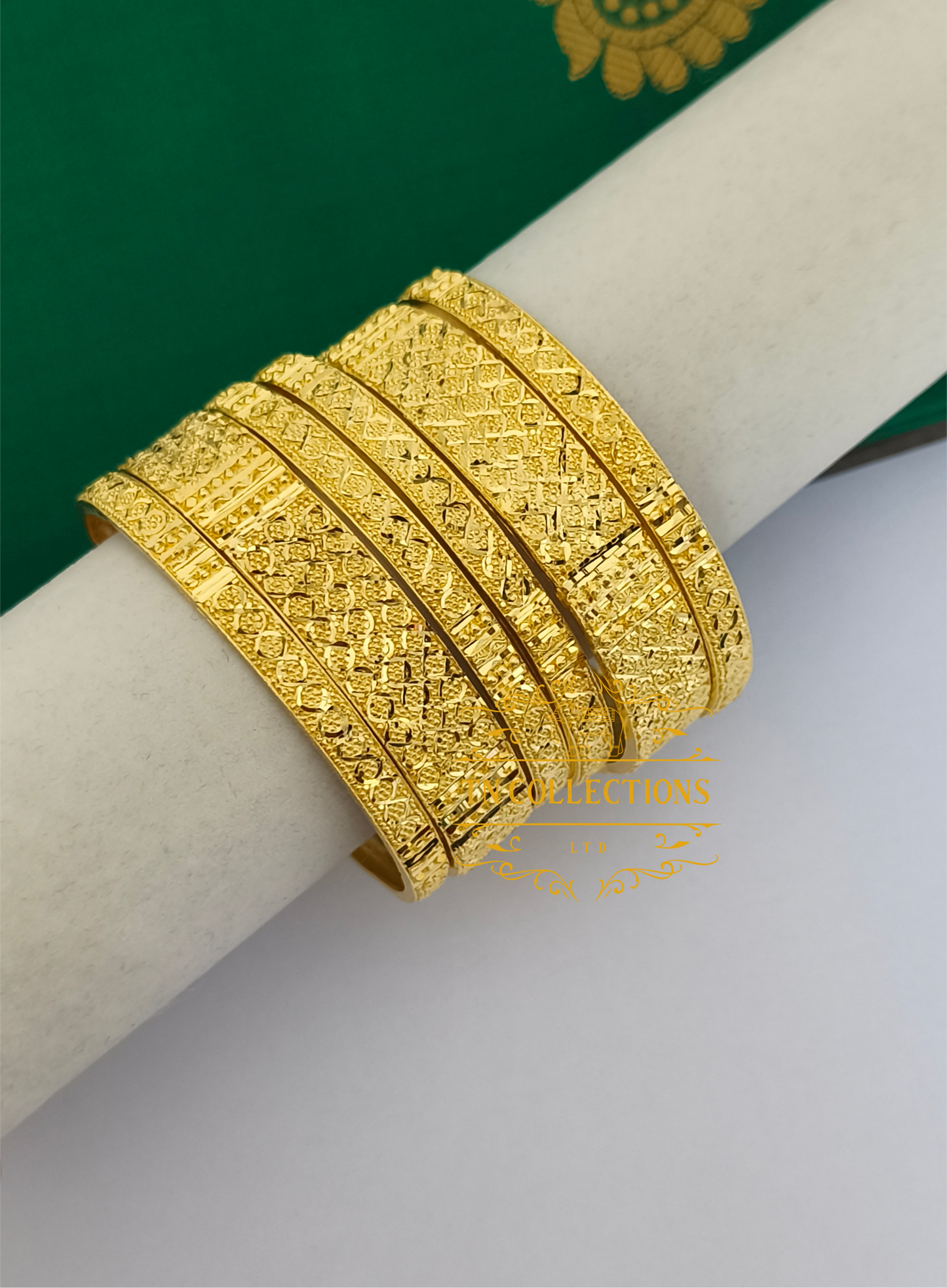 One gram gold plated Bangles Set