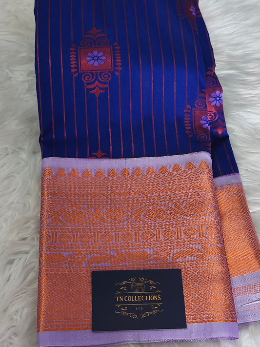 Kanchivaram Vairaoosi Bridal Silk Saree