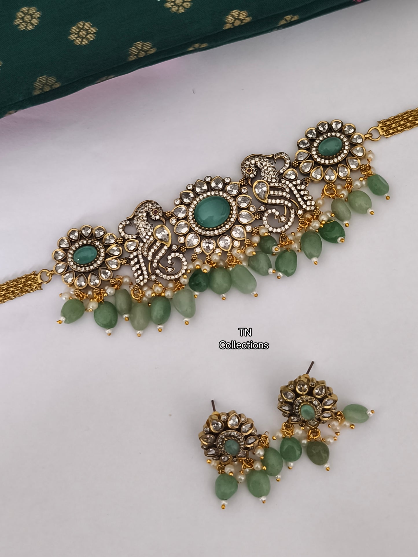 Premium Polish Choker Necklace Set