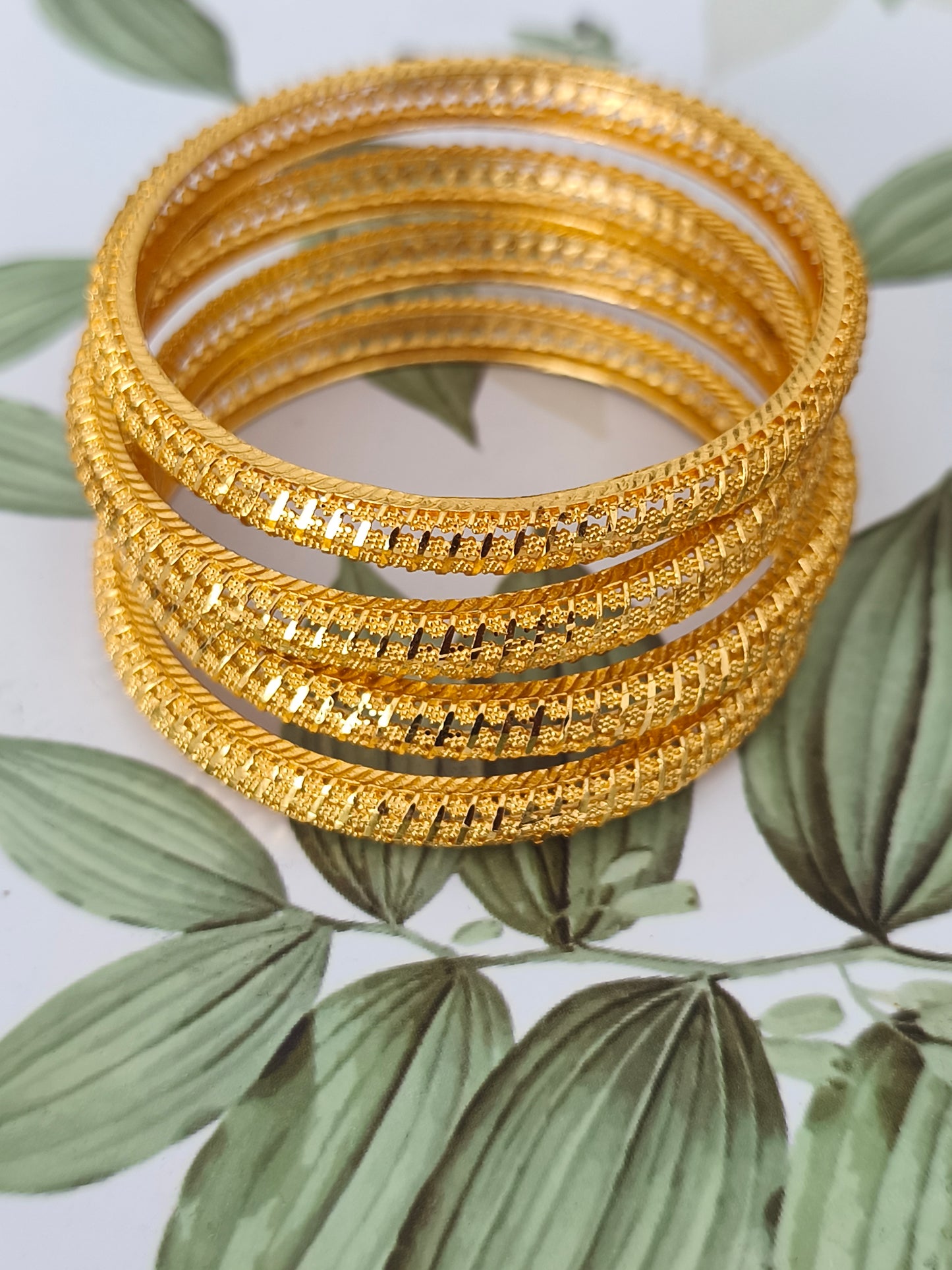 One gram gold forming Bangles Size 2.8