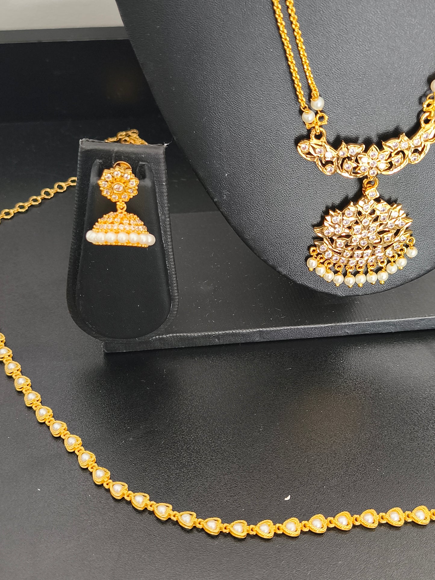 Traditional Impon Semi Bridal Set