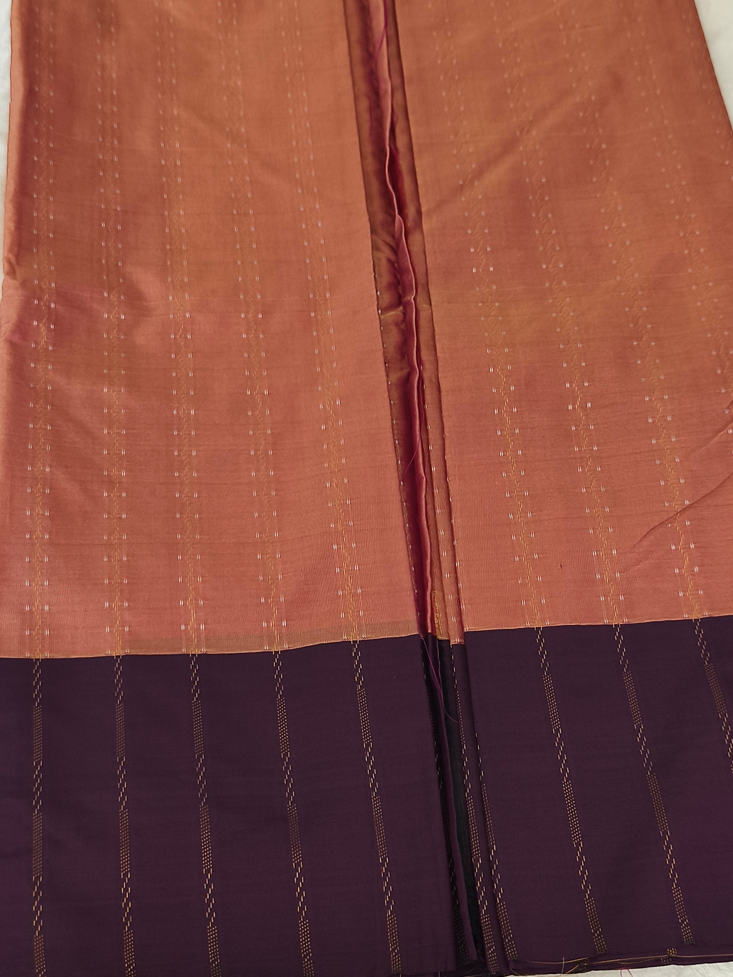 Elegant Dual shaded Soft silk saree