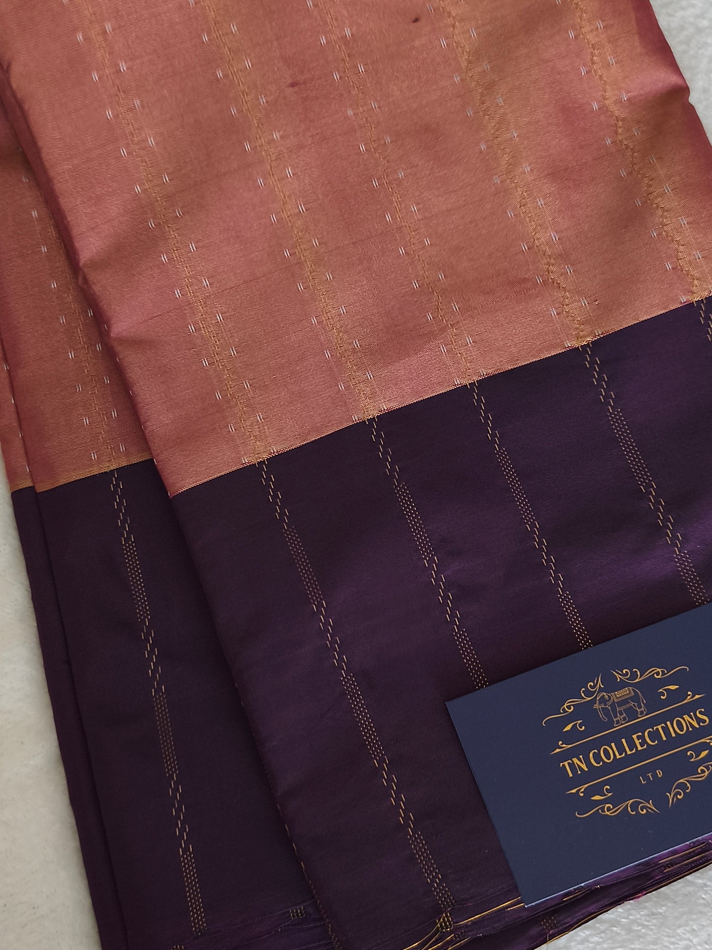 Elegant Dual shaded Soft silk saree