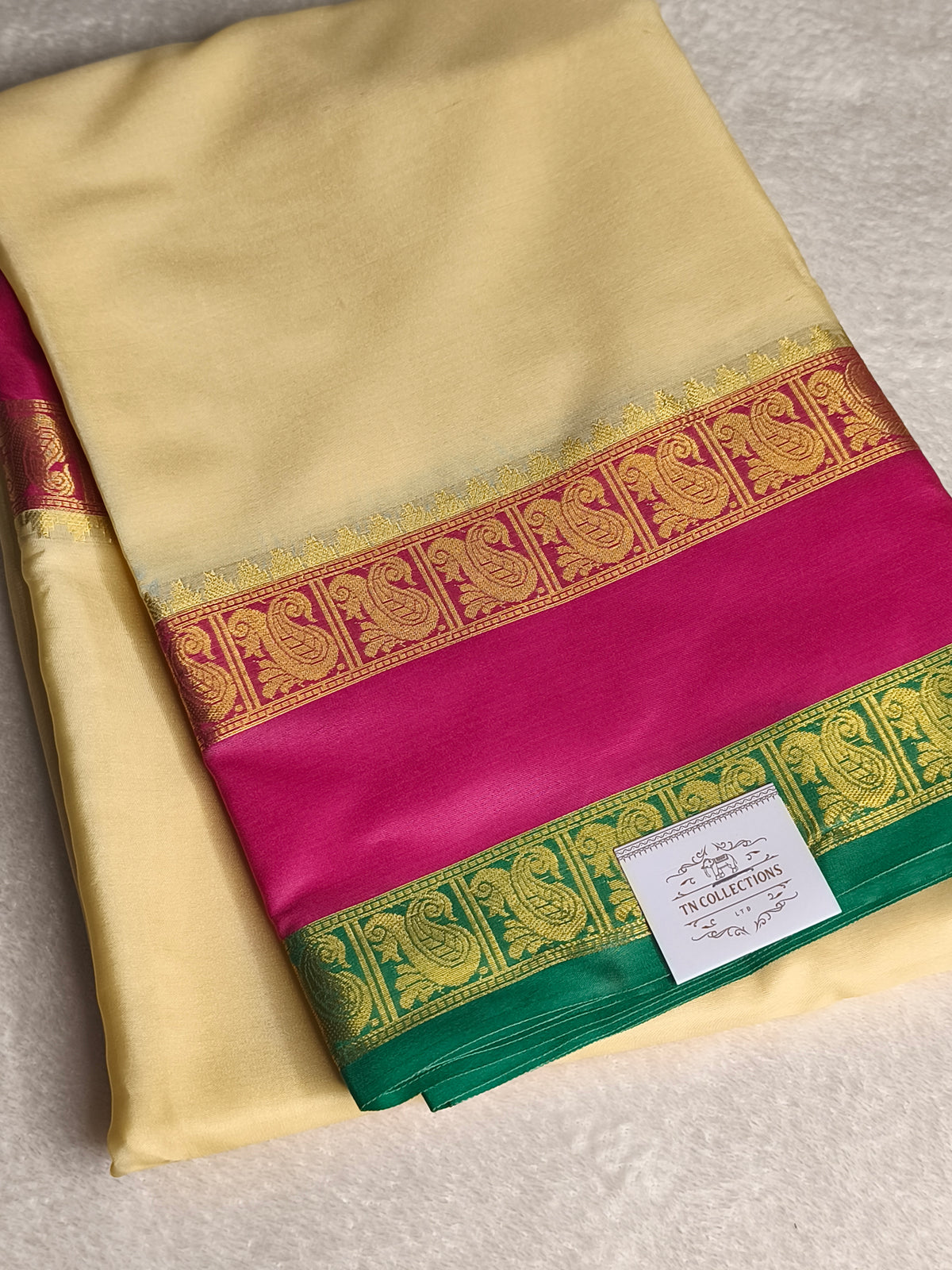 Semi Kanjivaram Banaras Soft Silk Saree