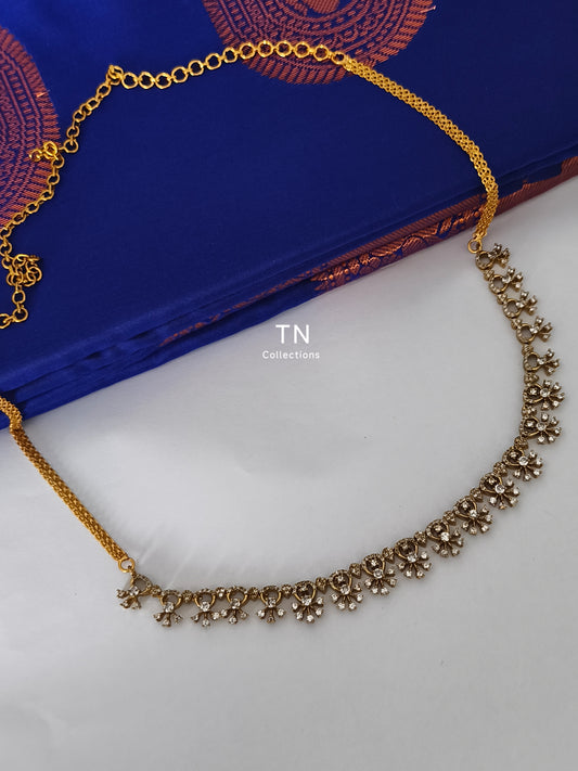 KIDS size cz stone Hip Chain