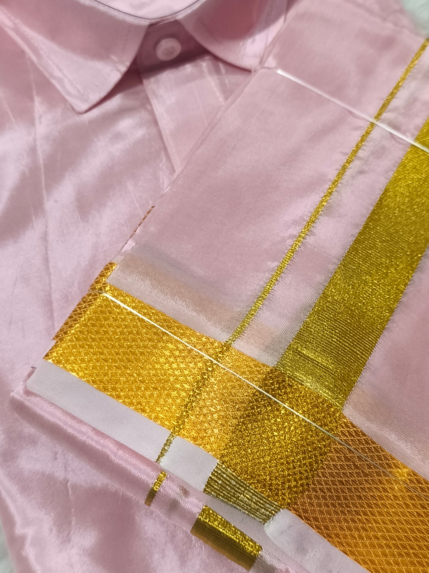 Men's veshti shirt (Size 42)