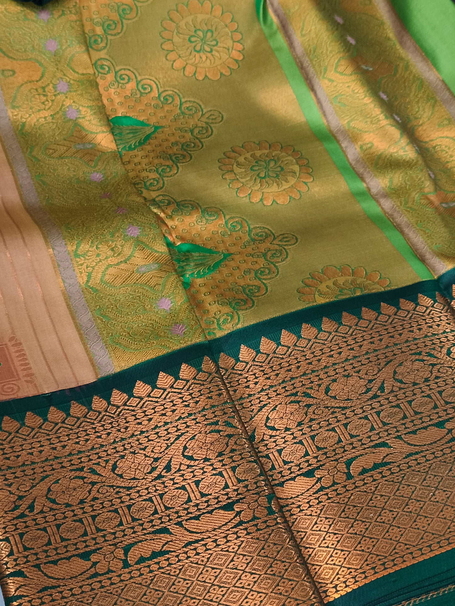 Kanchivaram Vairaoosi Bridal Silk Saree