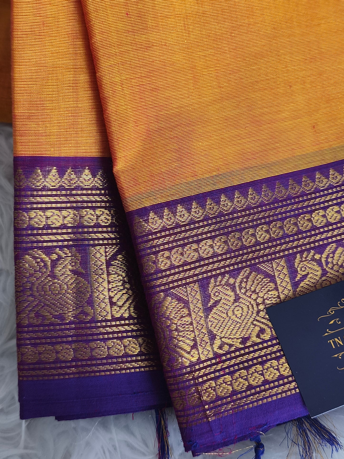 Pure Handloom Kanchi Cotton Saree