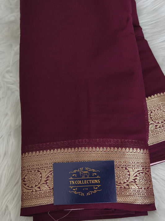 Trendy Chiffon Georgette Saree