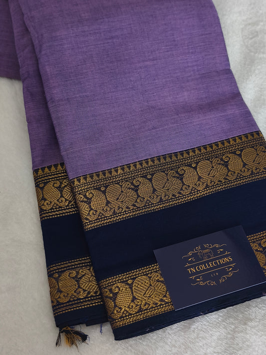 Pure handloom kanchi cotton saree