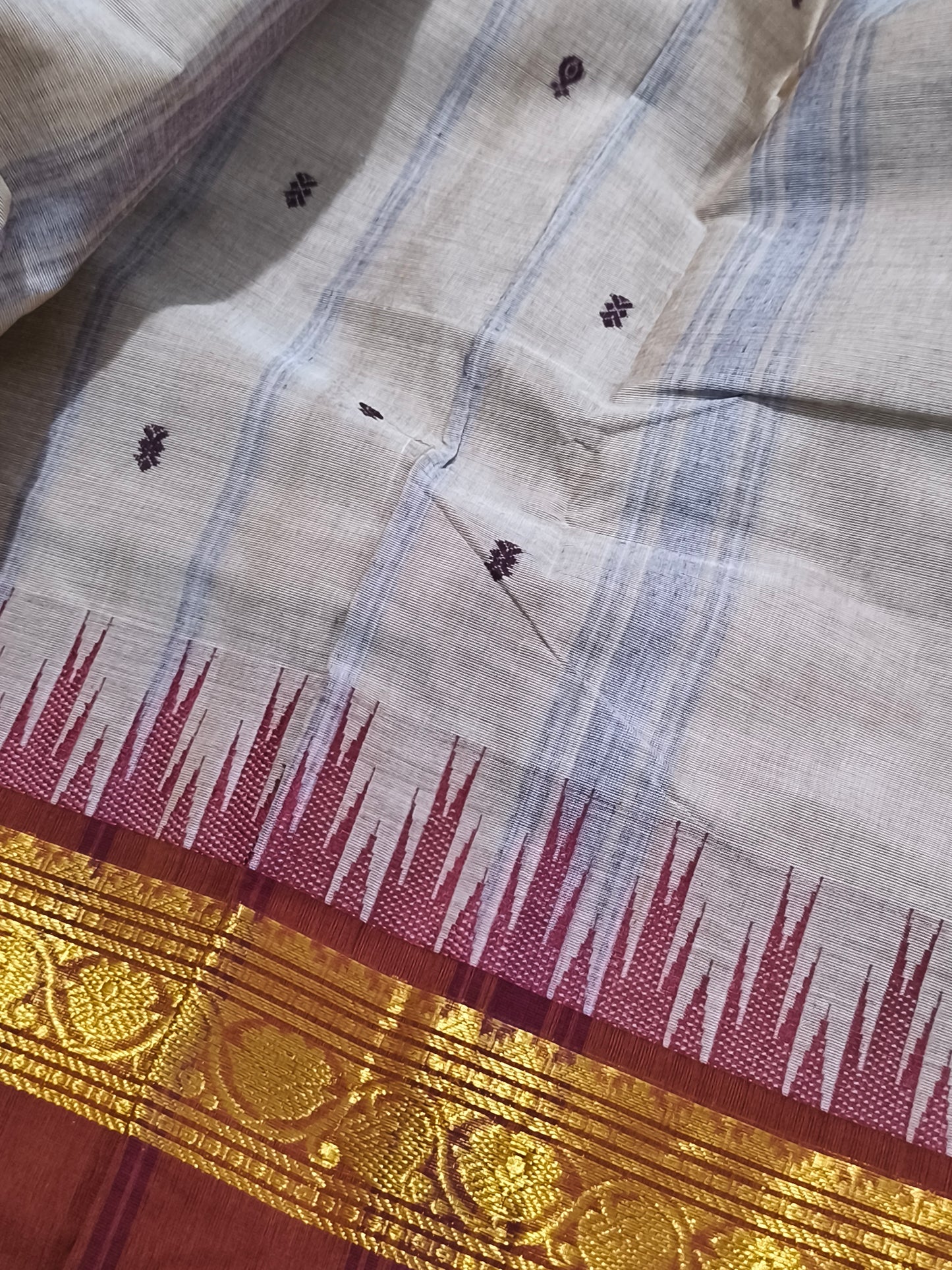 Traditional Pure Kanchi Cotton Saree