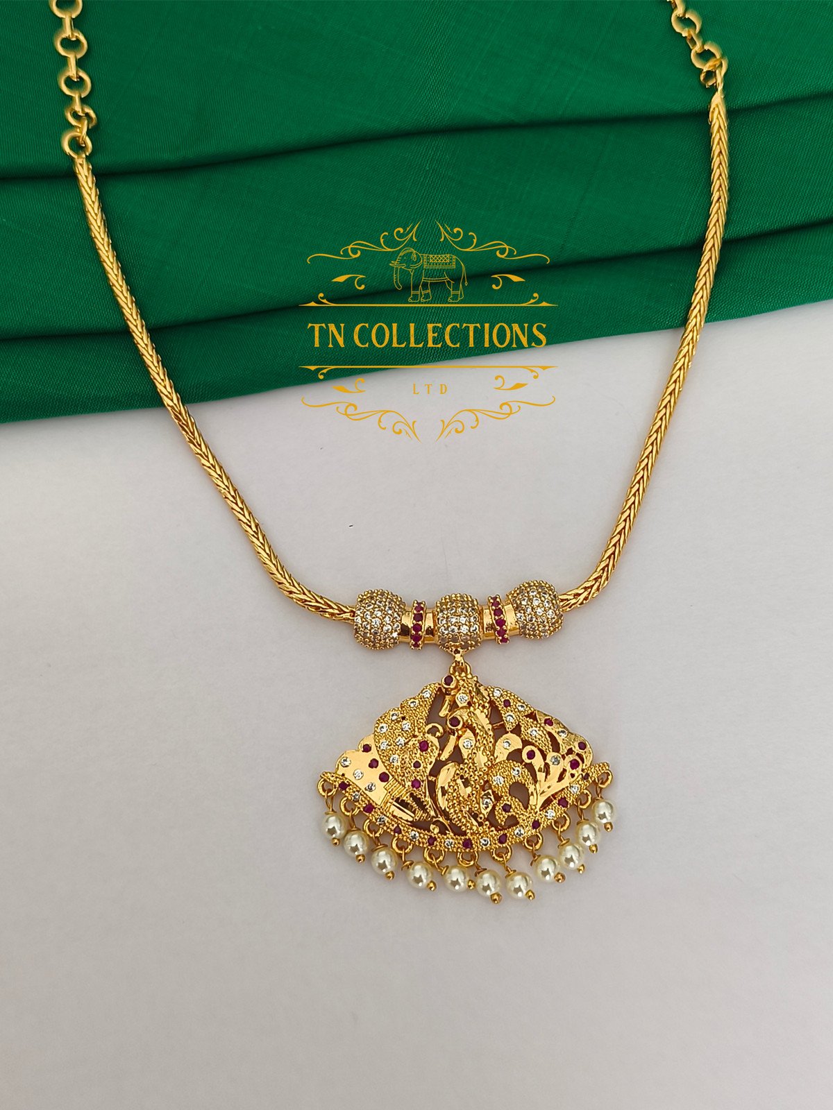 Micro Gold-Plated Traditional Attiyal