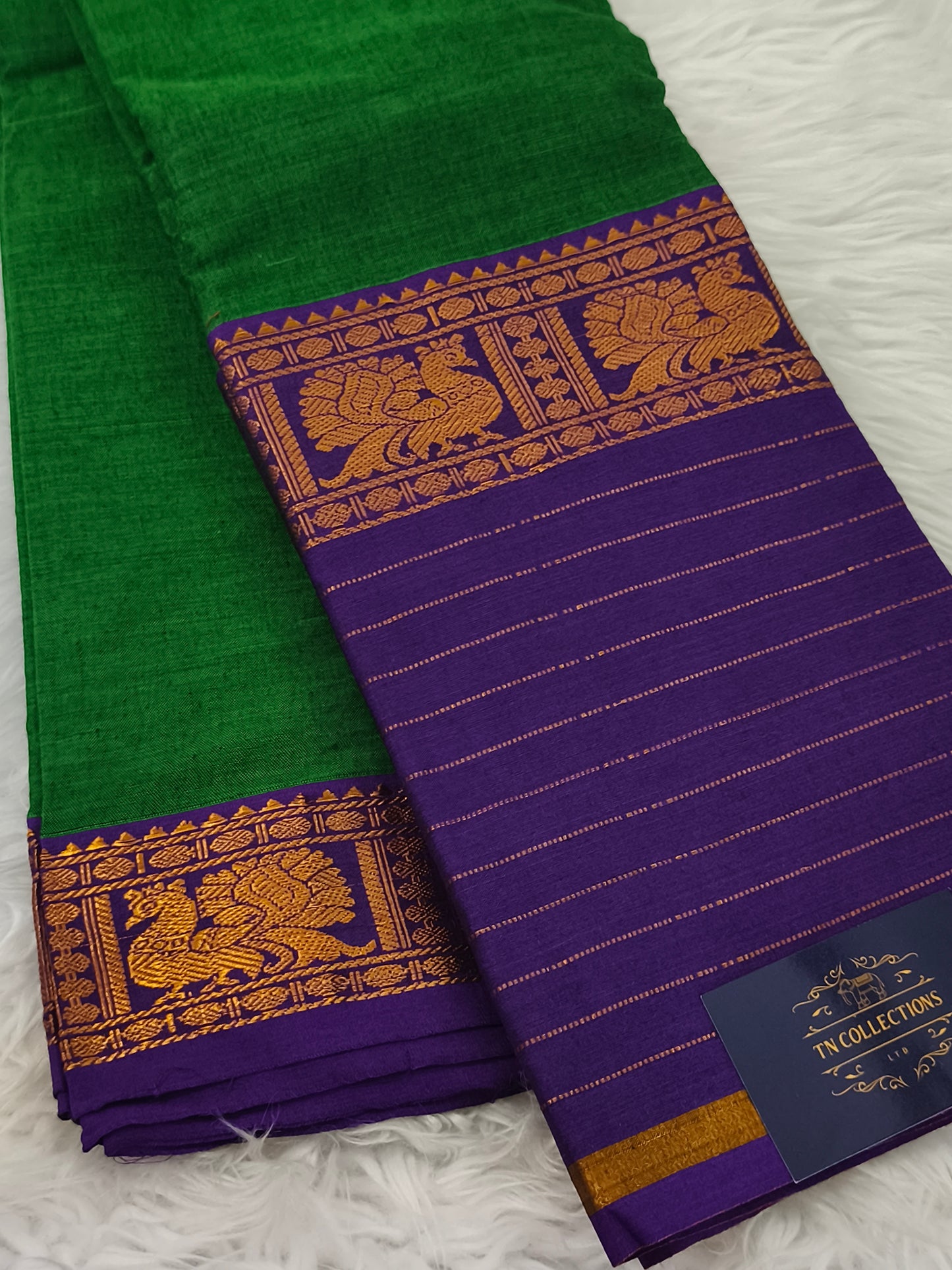 Pure handloom cotton saree