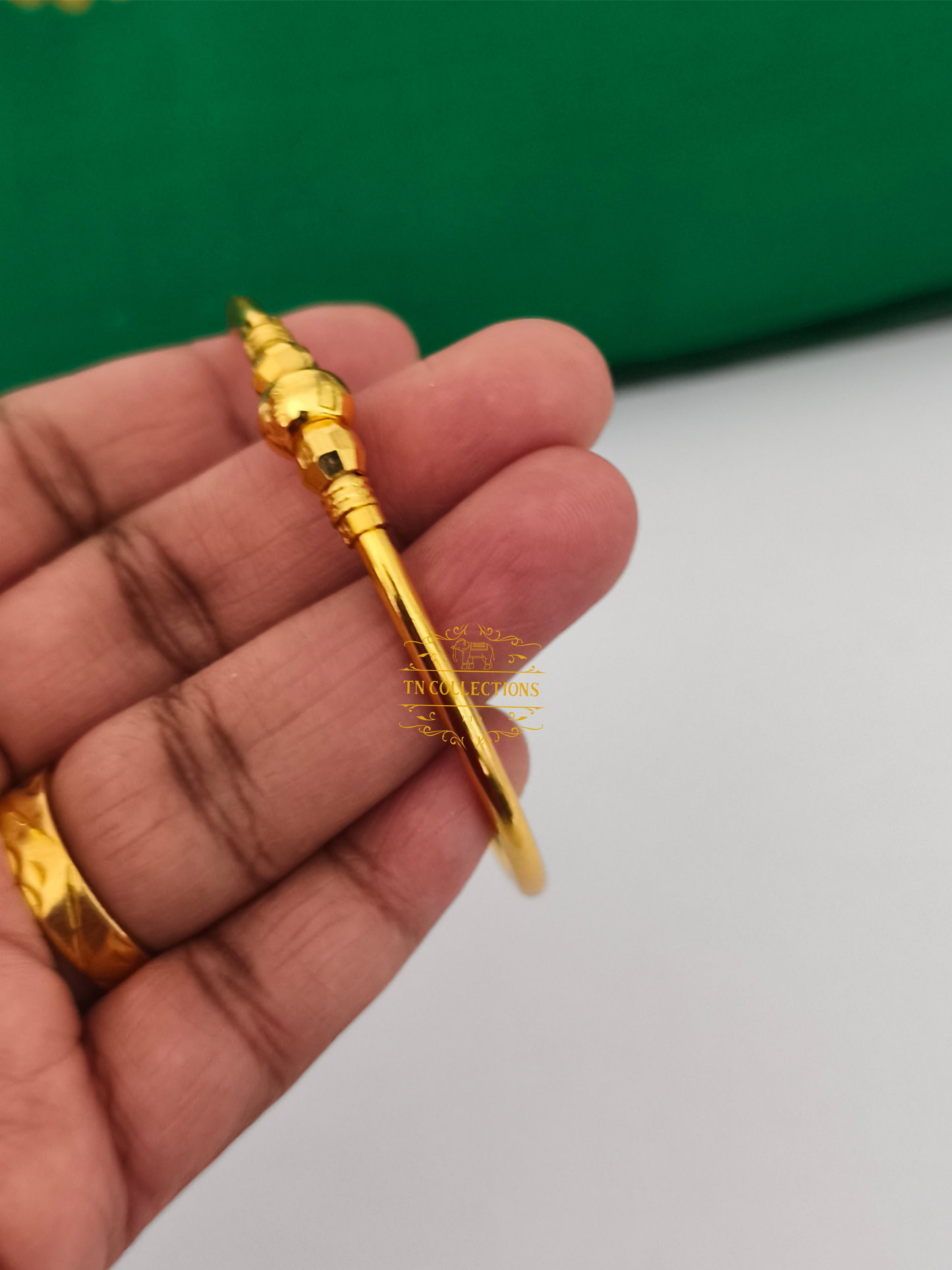 One gram gold plated Ball Design (SINGLE Bangle)