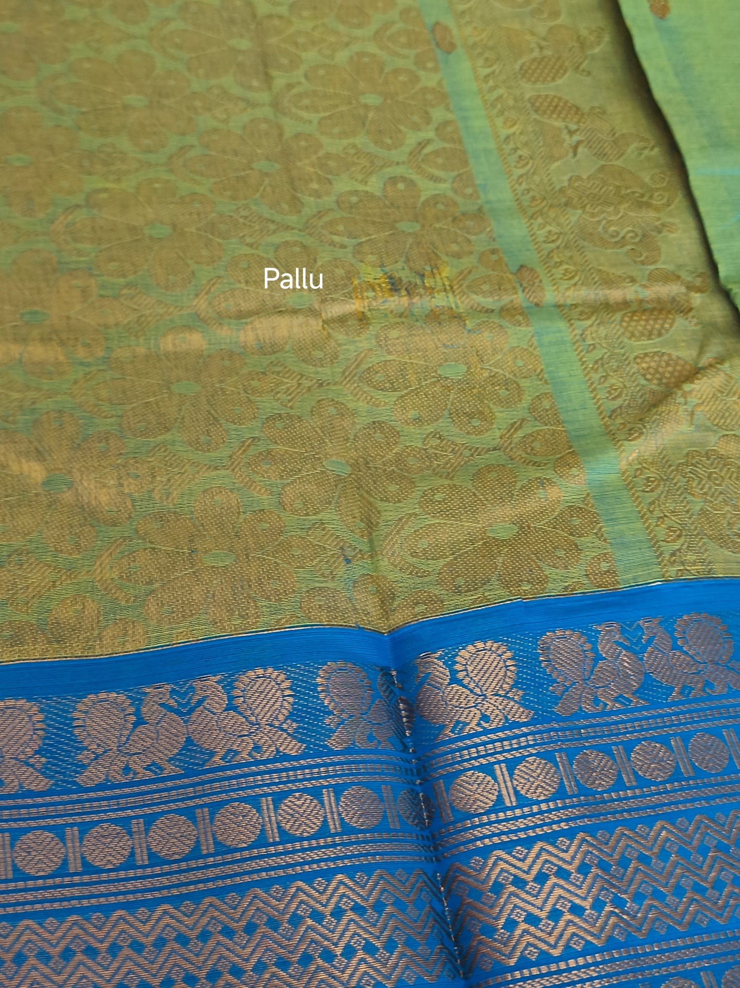 Grand Pure Kanchi Cotton Saree with Rich Pallu